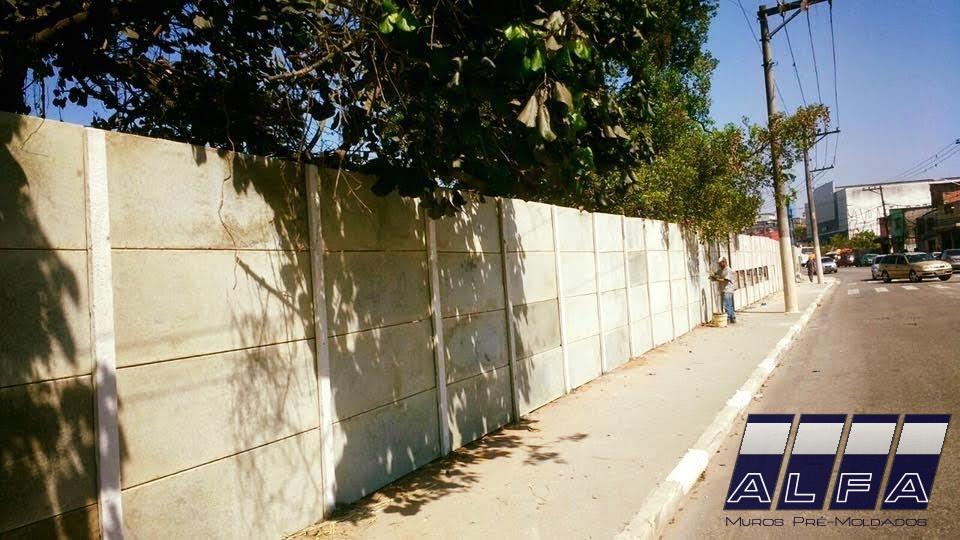 MURO PRÉ MOLDADO 2,00 DE ALTURA