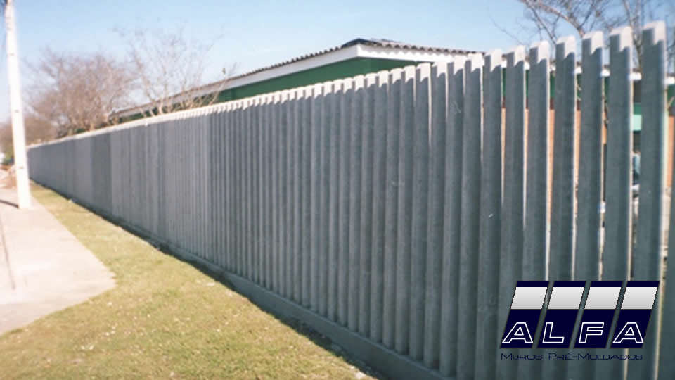 MURO PALITEIRO TIPO QUADRADO